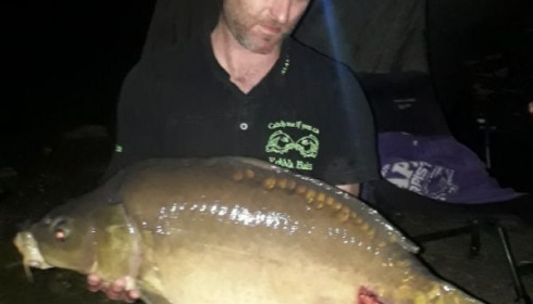 A 30 lb carp from Cailleaux, girard, May 2020