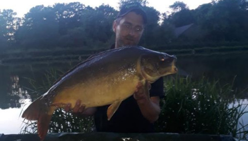 A 24 lb carp from Cailleaux, girard, May 2020