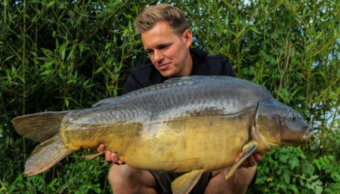 A carp from Deux Iles, Lake owner Bruno, May 2020