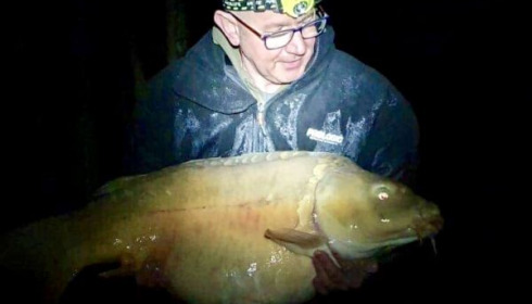 A 35 lb 15 oz fish from Eau De Vie South, Mark new Pb, Feb 2020