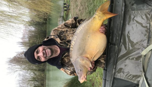 A 25 lb 8 oz fish from Eau De Vie South, Mick, Feb 2020