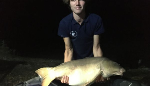 A 37 lb 5 oz carp from Lepinet North, antonin, Jul 2020