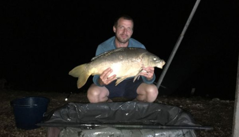 A 24 lb carp from Lepinet North, cyril, Jul 2020