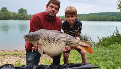 A carp from Lepinet North, Apr 2020