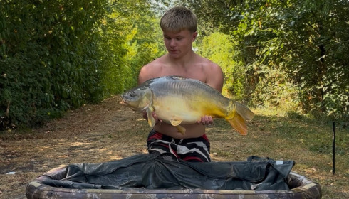 A 22 lb carp from Lillybelle, Fred Hammond, Jul 2026