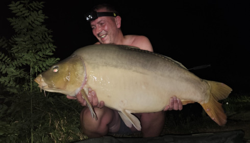 A 46 lb 8 oz carp from Lillybelle, Jul 2026