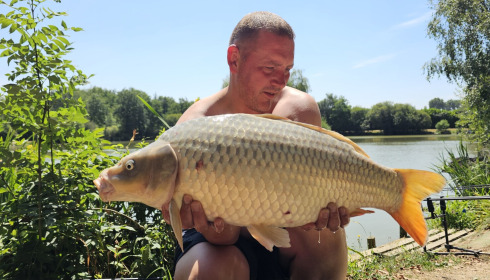 A 26 lb carp from Lillybelle, Jul 2026