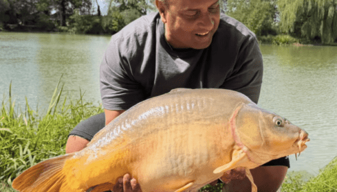 A 30 lb carp from Lillybelle, Carp, Aug 2026