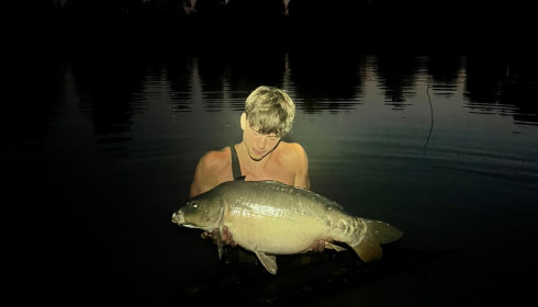 A 30 lb carp from Lillybelle, Jonson Foster, Jul 2026