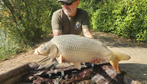 A 20 lb carp from Lillybelle, Simon Jackson, Jul 2026