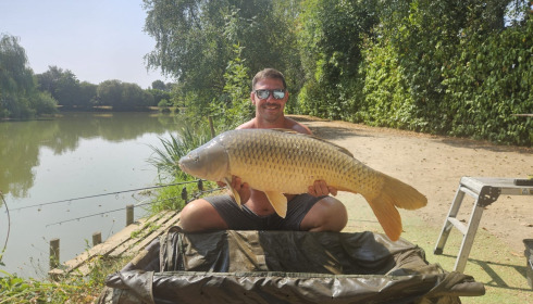 A 31 lb carp from Lillybelle, Jon Foster, Jul 2026
