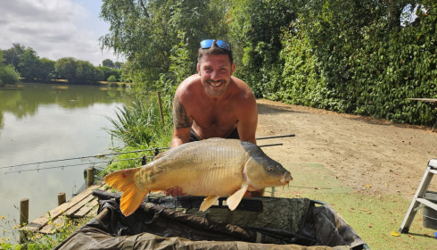 A 32 lb 4 oz carp from Lillybelle, Jon Foster, Jul 2026