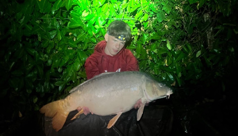 A 33 lb carp from Lillybelle, Emma Foster, Jul 2026
