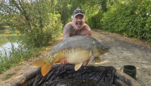 A 34 lb 2 oz carp from Lillybelle, Simon Jackson, Jul 2026