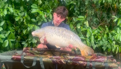 A 24 lb carp from Lillybelle, Jonson Foster, Jul 2026