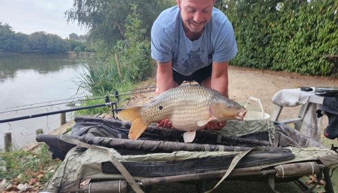 A 23 lb carp from Lillybelle, Jon Foster, Jul 2026