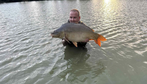 A 38 lb fish from Lillybelle, Adrian Cook, Jul 2025