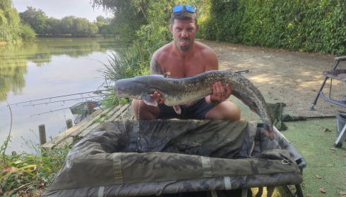 A 17 lb carp from Lillybelle, Jon Foster, Jul 2026
