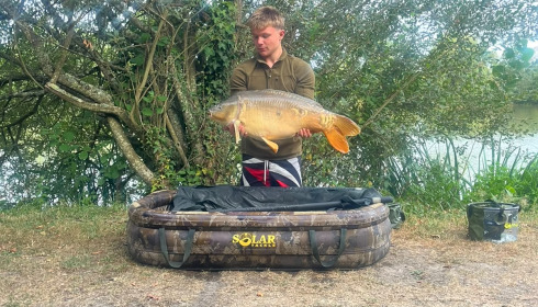 A 3 lb 6 oz carp from Lillybelle, Fred pb, Jul 2026