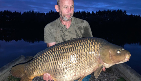 A 37 lb 8 oz carp from Deux Iles, Teresa Hincks, Sep 2026