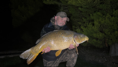 A 24 lb carp from Deux Iles, 24lb common, Mar 2026