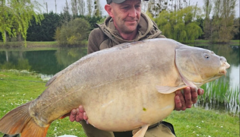 A carp from Deux Iles, Apr 2026