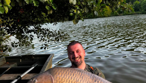A 53 lb carp from La Fonte, Joe Barlow, Aug 2026