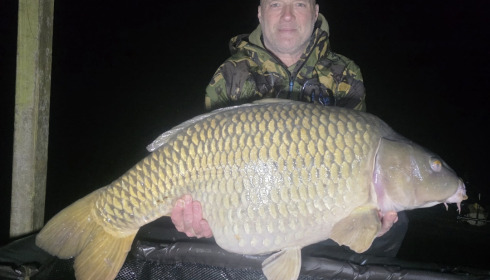 A 51 lb carp from La Fonte, 51lb common, Mar 2026