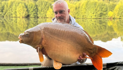 A 33 lb 12 oz carp from La Fonte, Stunning and I’m not meaning the fish..!!!, Sep 2026