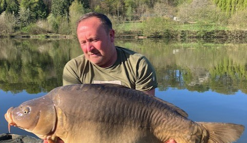 A 52 lb carp from La Fonte, vic, Apr 2026