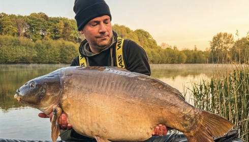 A 54 lb 8 oz carp from La Fonte, My Birthday fish!, Apr 2026