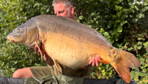 A 46 lb carp from La Fonte, Swim 1, Sep 2026