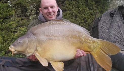 A 41 lb carp from La Fonte, 41lb, Mar 2026