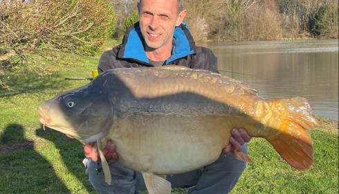 A 30 lb carp from Landes, Dave Barlow, Mar 2024