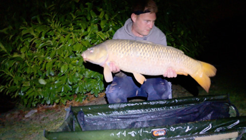 A 44 lb carp from Landes, Common, Sep 2026