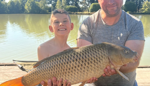 A 19 lb carp from Landes, 19lb Common, Jul 2026