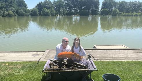 A 9 oz carp from Landes, Koi, May 2026