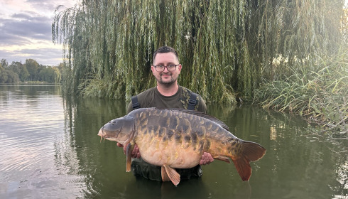 A 49 lb carp from Seigneurie, 49lb fully scaled, Sep 2026