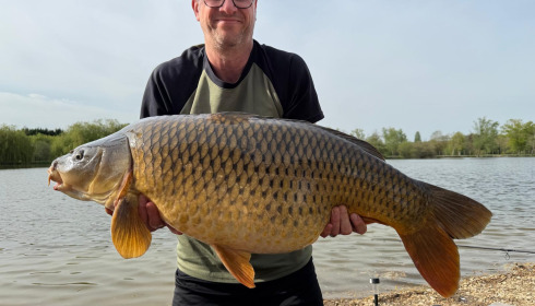 A 43 lb 3 oz carp from Seigneurie, Common, Apr 2026