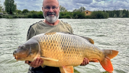 A 53 lb carp from Seigneurie, 53lb pb, Sep 2026