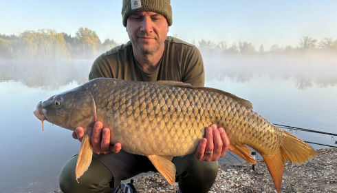A 22 lb carp from Seigneurie, Paul Newbury, Apr 2026