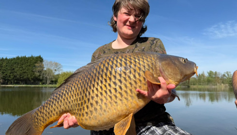 A 38 lb 12 oz carp from Seigneurie, Paul Newbury, Apr 2026