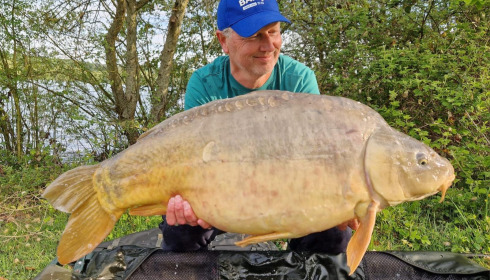 A carp from Lepinet North, May 2026
