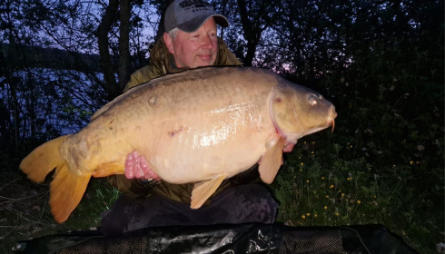 A carp from Lepinet North, May 2026