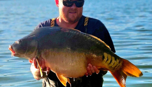 A 24 lb carp from Lepinet North, Mirror, Aug 2026