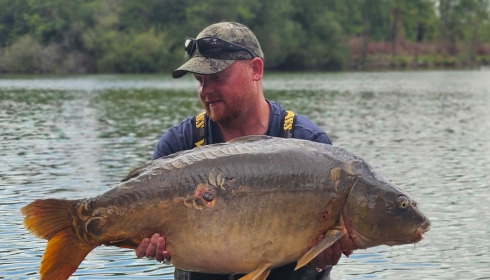 A 48 lb 5 oz carp from Lepinet North, Mirror, Aug 2026