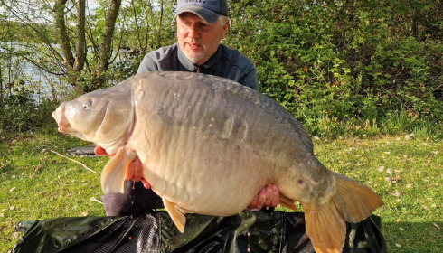A carp from Lepinet North, May 2026