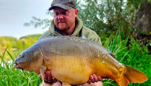 A 23 lb 7 oz carp from Lepinet North, Mirror, Aug 2026