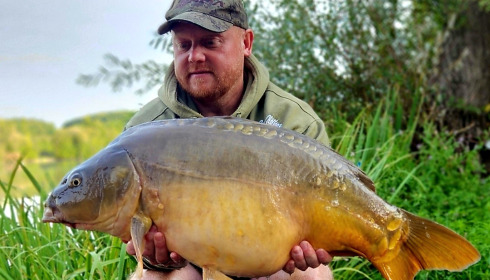 A 23 lb 7 oz carp from Lepinet South, Mirror, Aug 2026