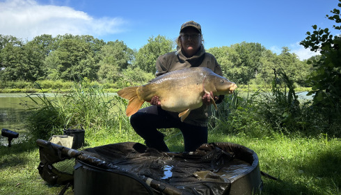 A carp from Cailleaux, Tracy Evans, May 2026
